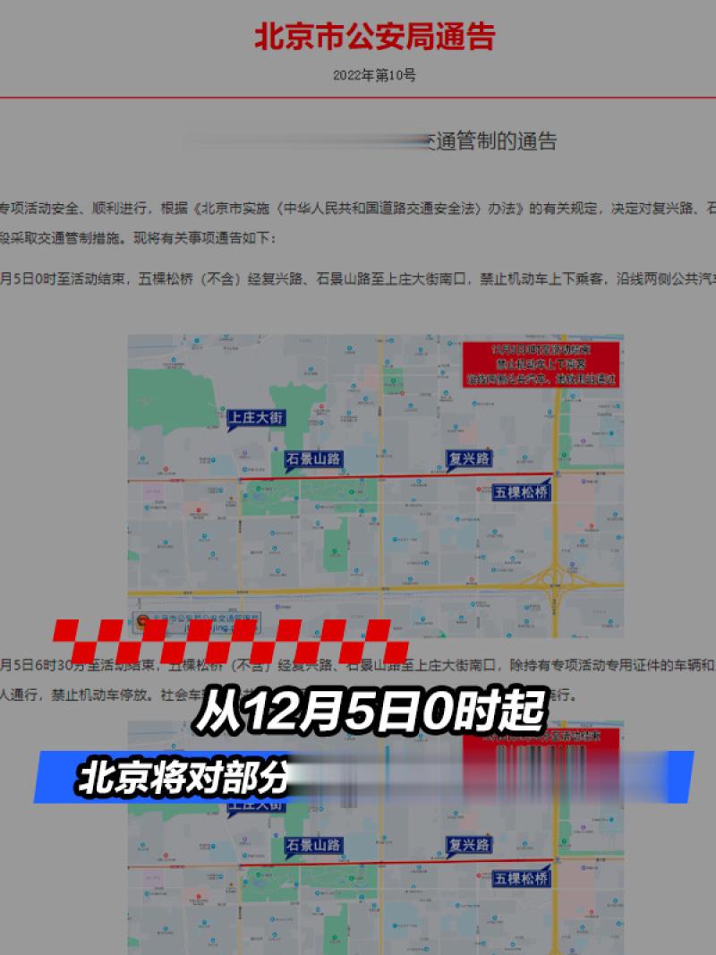 北京交通管制通知最新动态分析